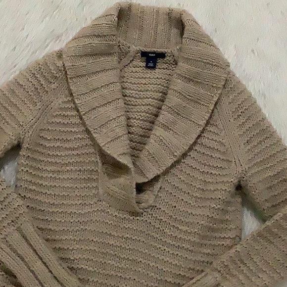 Gap brown chunky warm knitted sweater - Picture 2 of 7